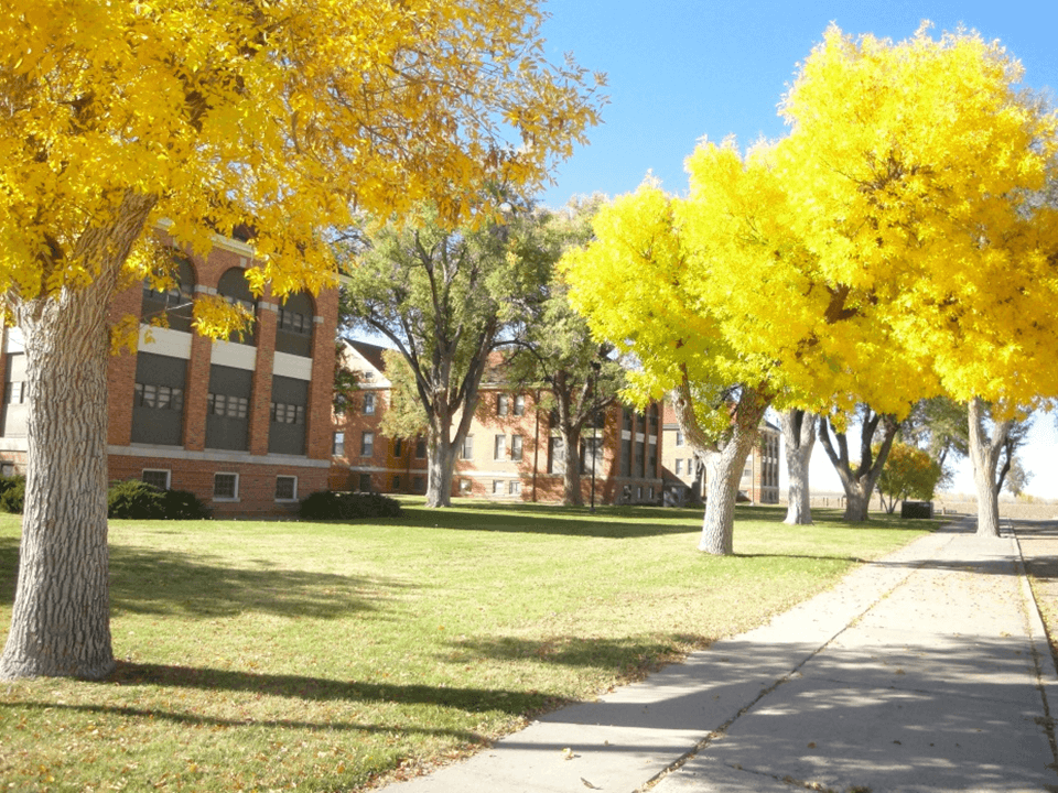 Fort Lyon Campus in the Fall