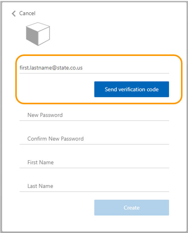Account Login Verification Form